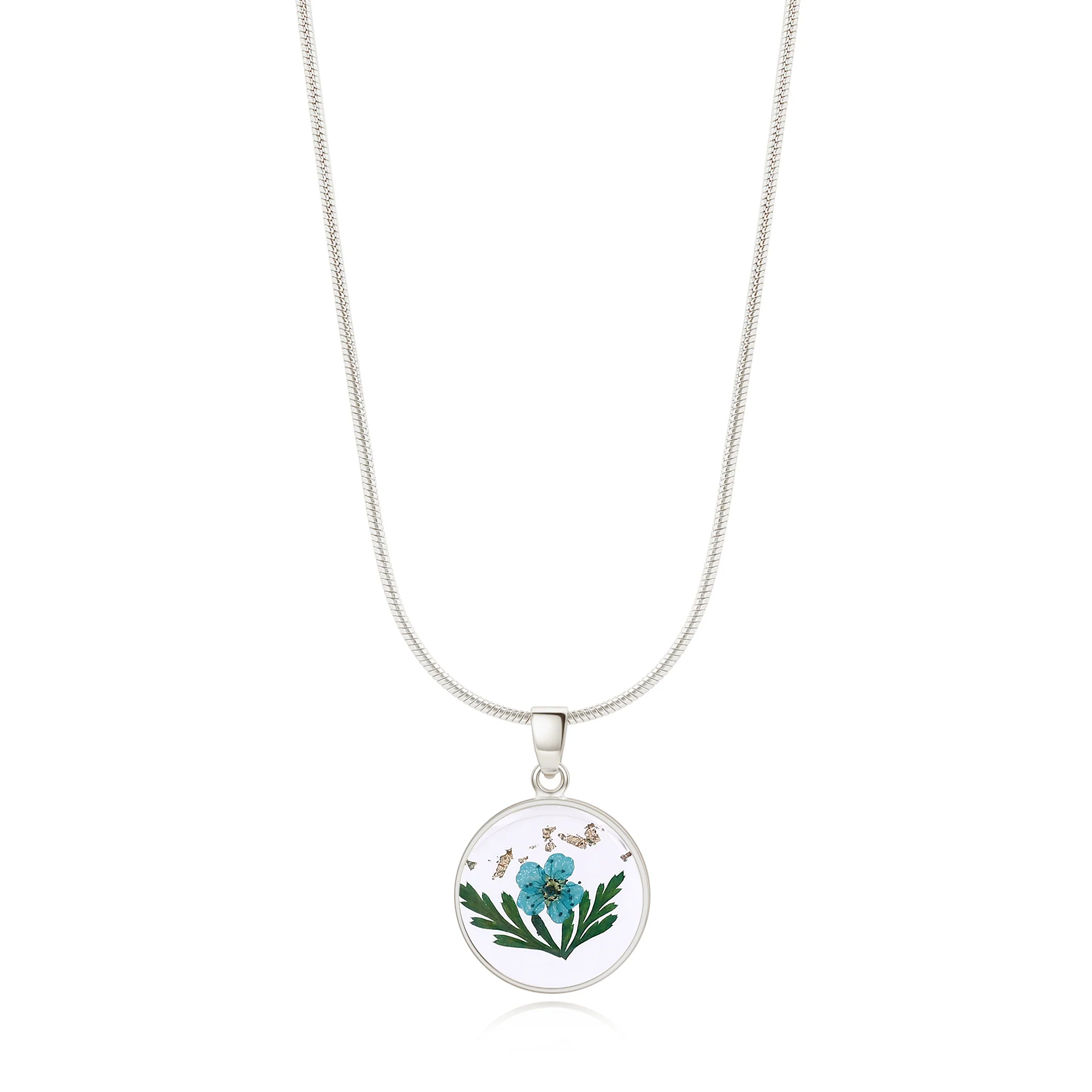 Pressed Birth Flower Necklace - Image 57