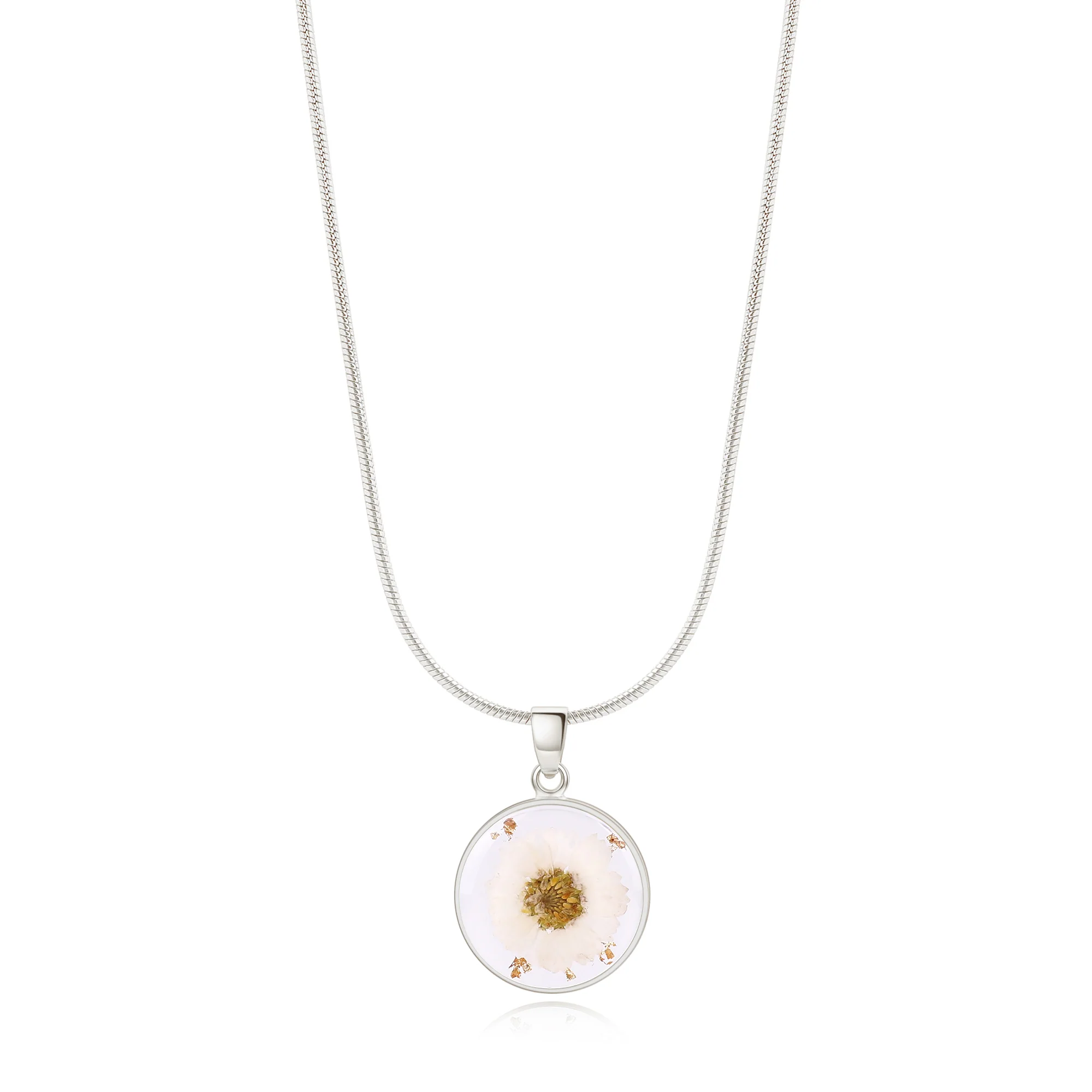 Pressed Birth Flower Necklace - Image 58