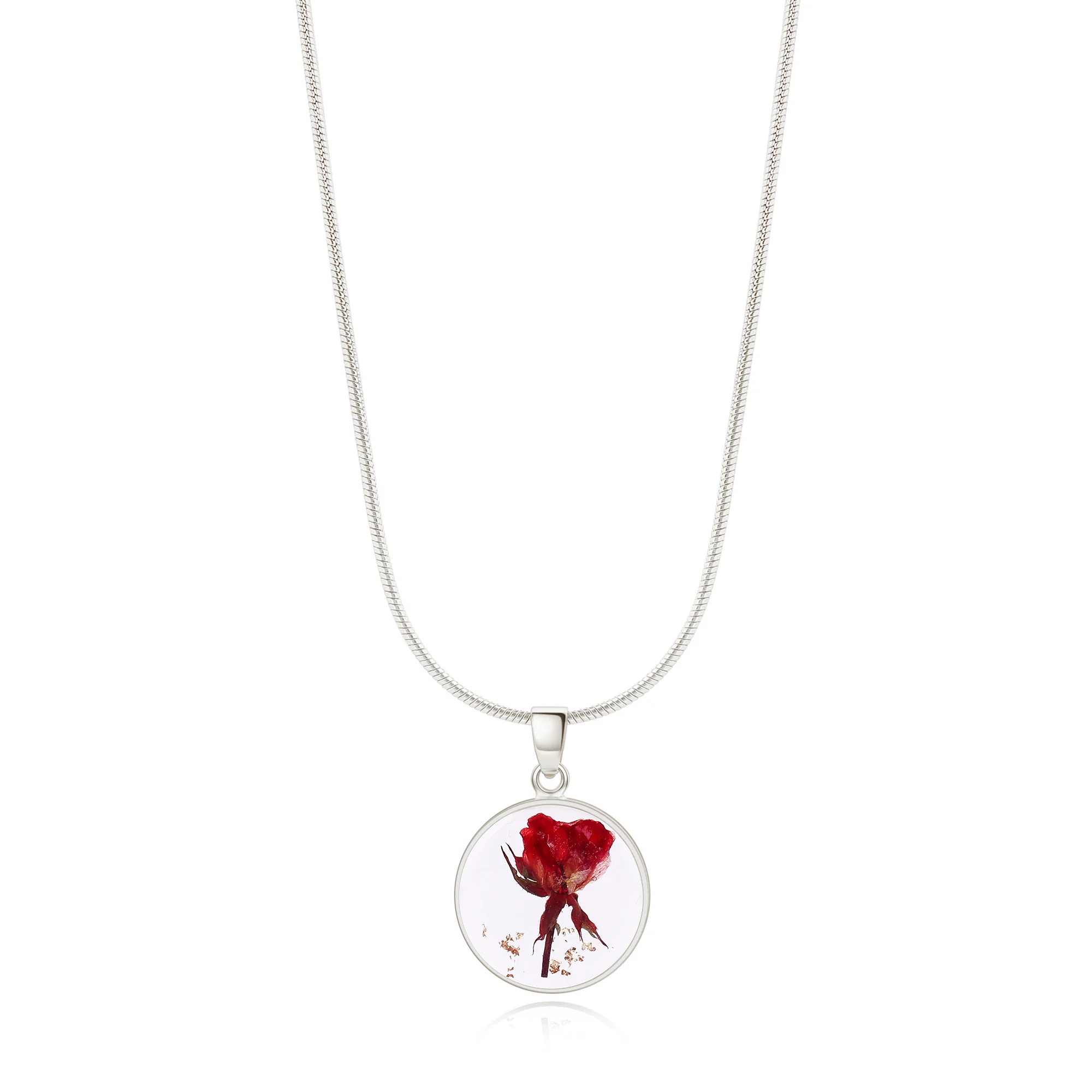 Pressed Birth Flower Necklace - Image 60
