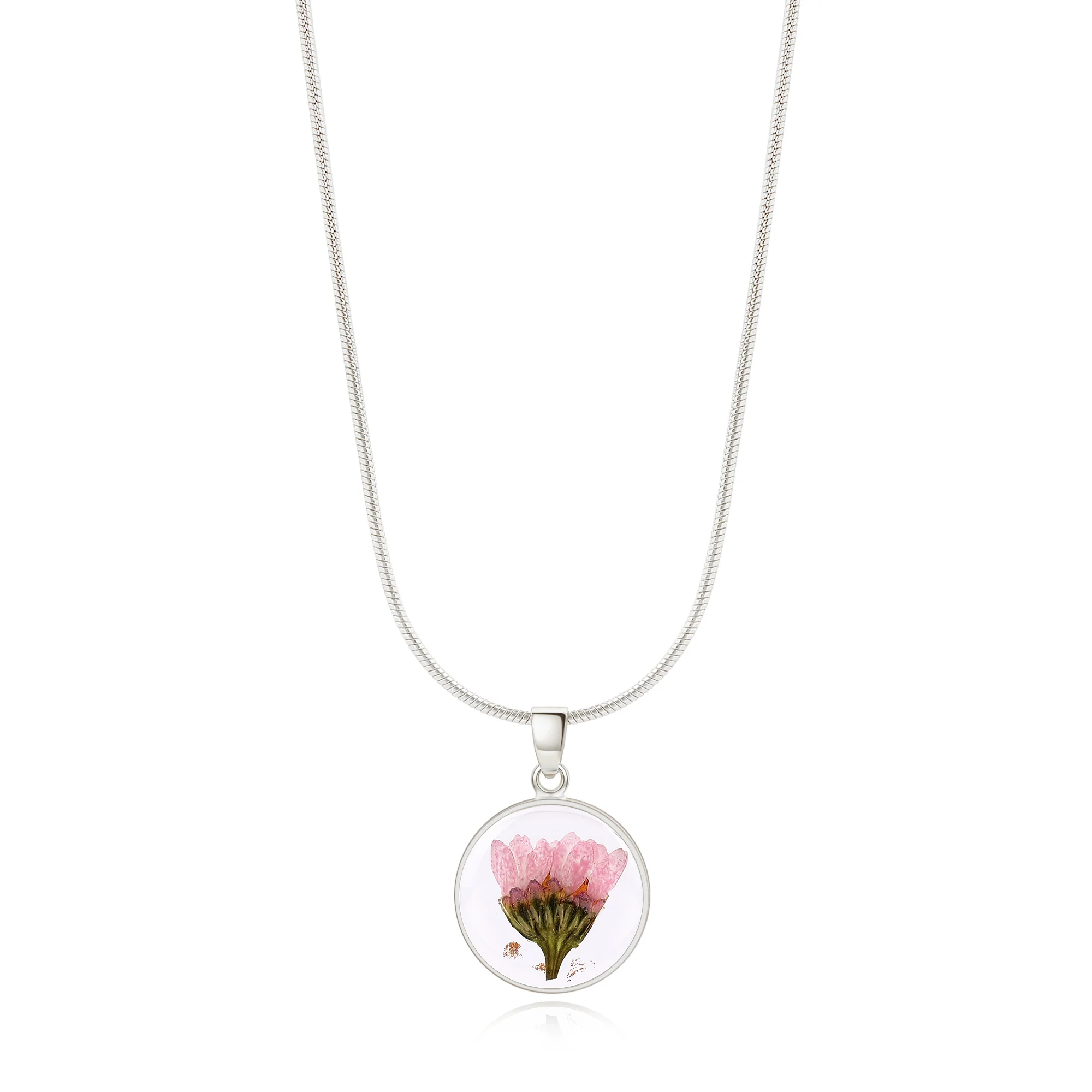 Pressed Birth Flower Necklace - Image 63