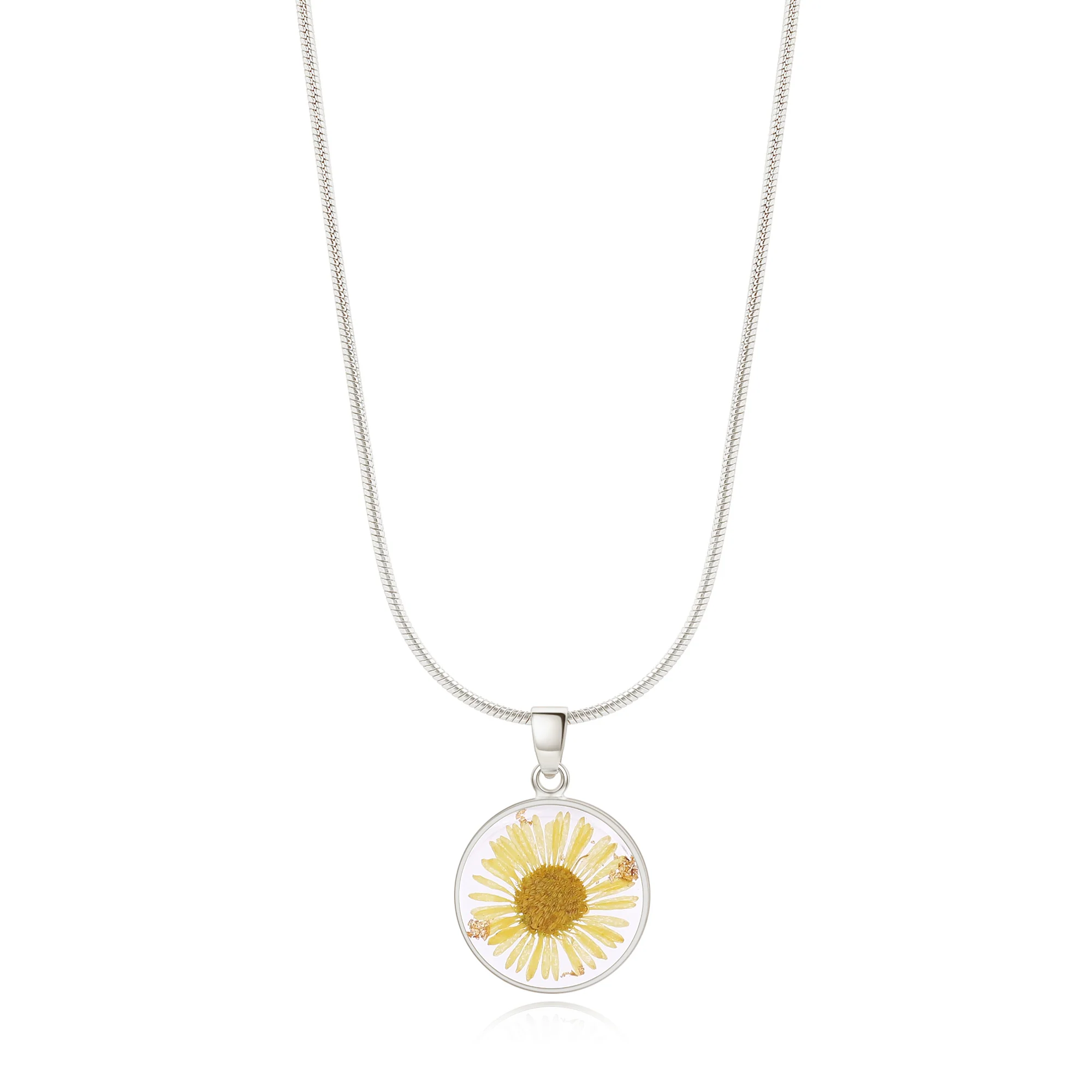Pressed Birth Flower Necklace - Image 64