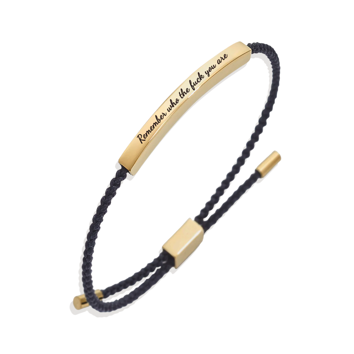 Remember Who the F♥ck You Are Inspire Bracelet - Image 4