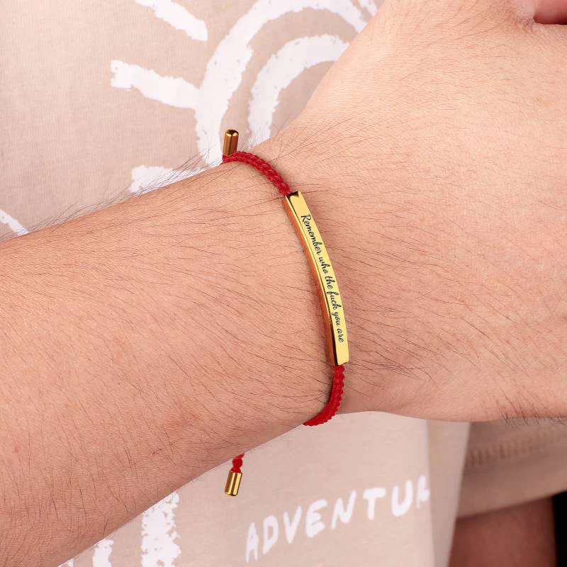 Remember Who the F♥ck You Are Inspire Bracelet - Image 8