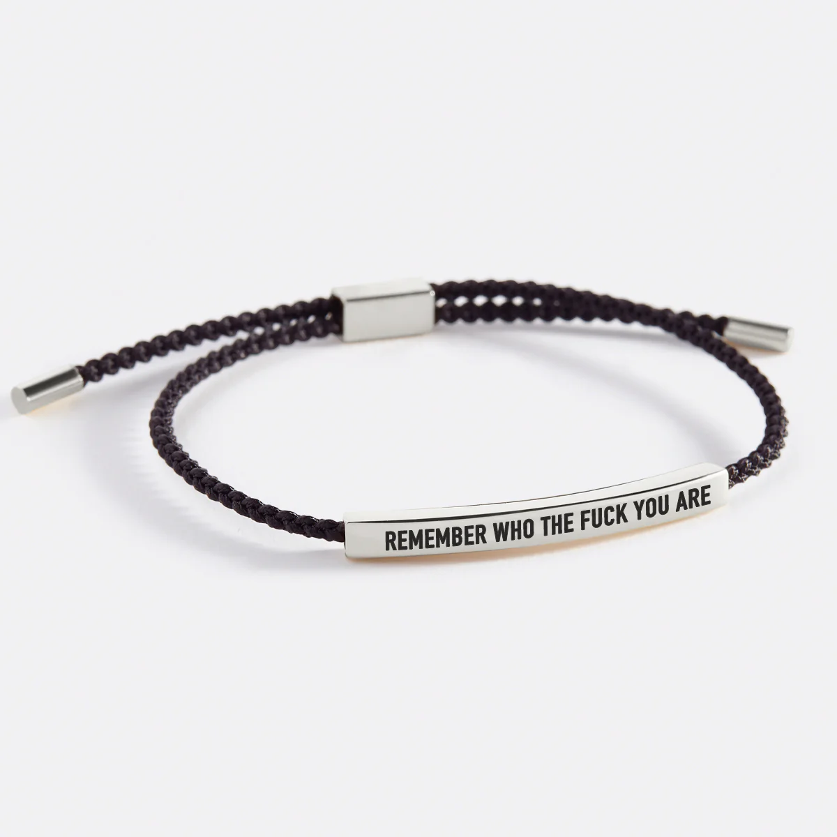 Bold Remember Who the F♥ck You Are Inspire Bracelet - Image 26