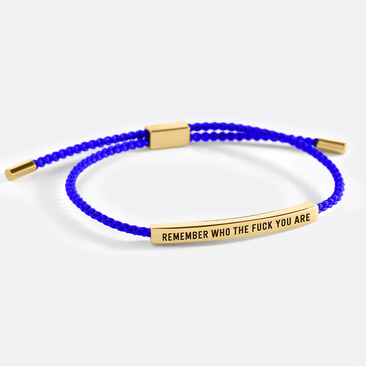 Bold Remember Who the F♥ck You Are Inspire Bracelet - Image 32