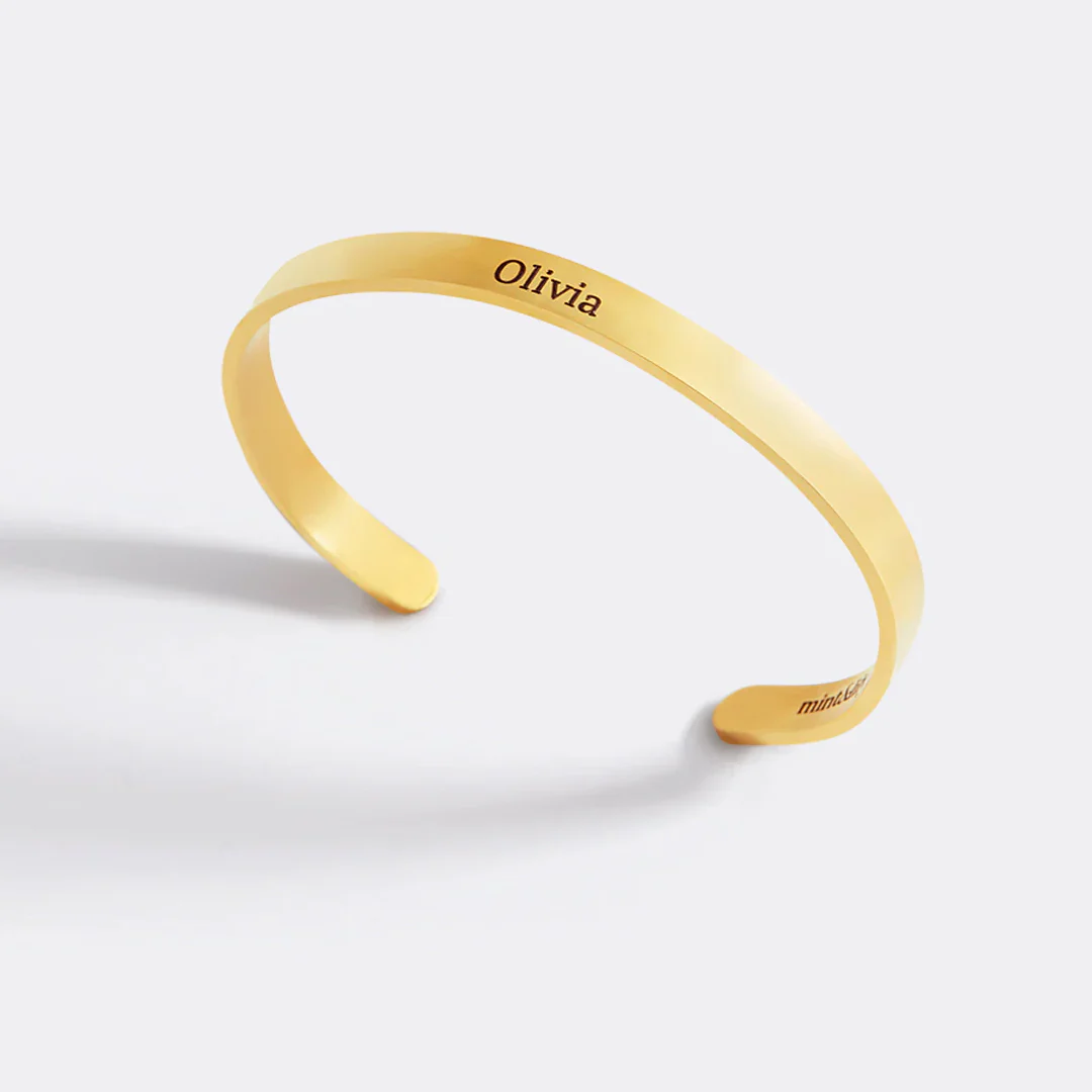 Remember Who You Are and Straighten Your Crown Personalizable Cuff Bracelet - Image 54