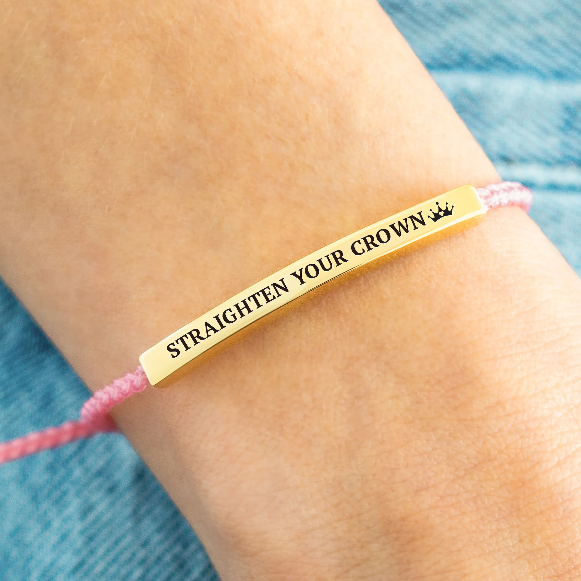 Remember Who You Are and Straighten Your Crown Inspire Bracelet - Image 42
