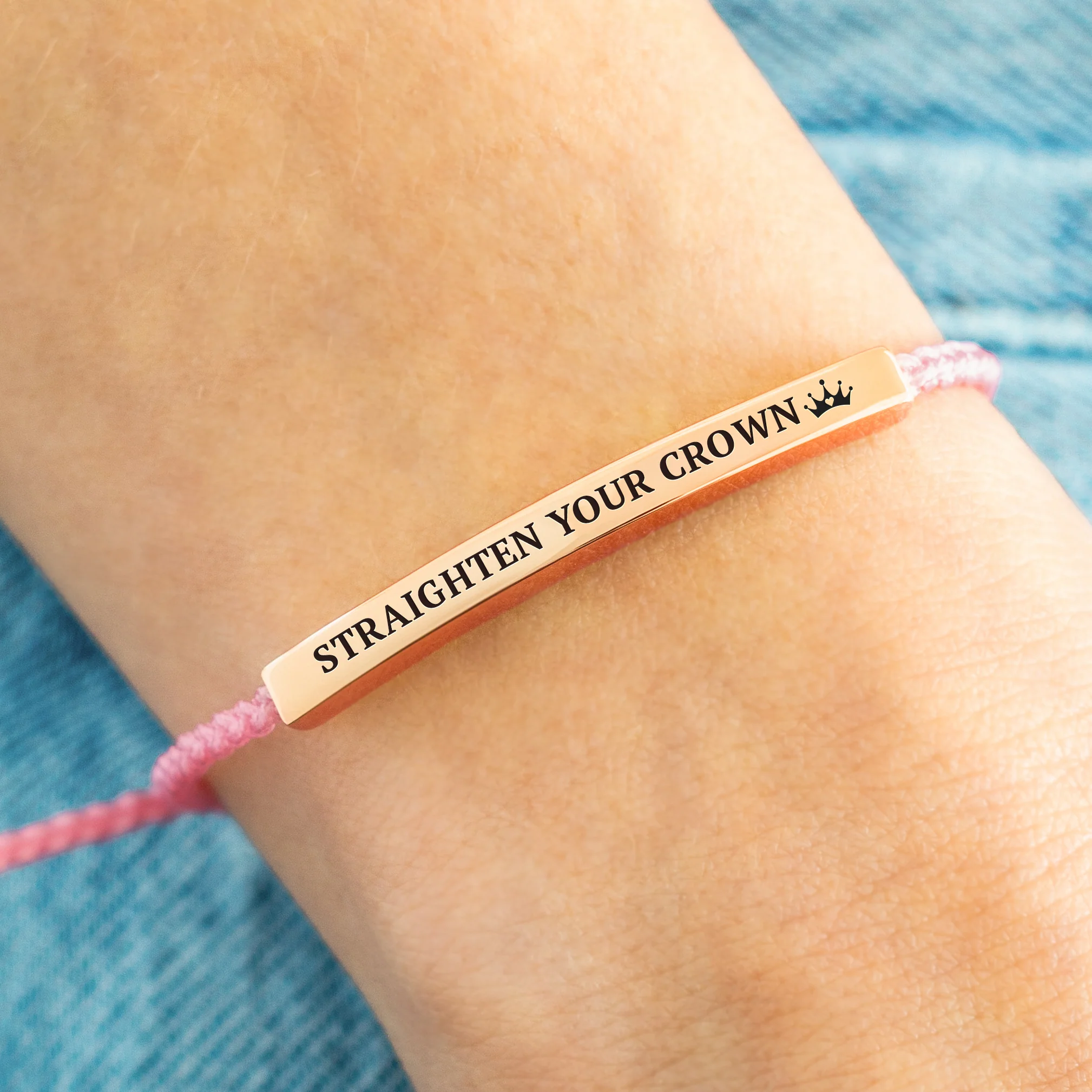Remember Who You Are and Straighten Your Crown Inspire Bracelet - Image 43