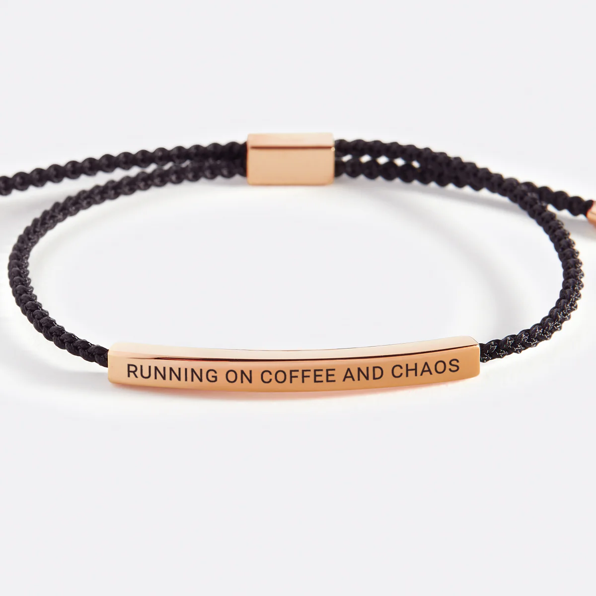 Running on Coffee and Chaos Inspire Bracelet - Image 8
