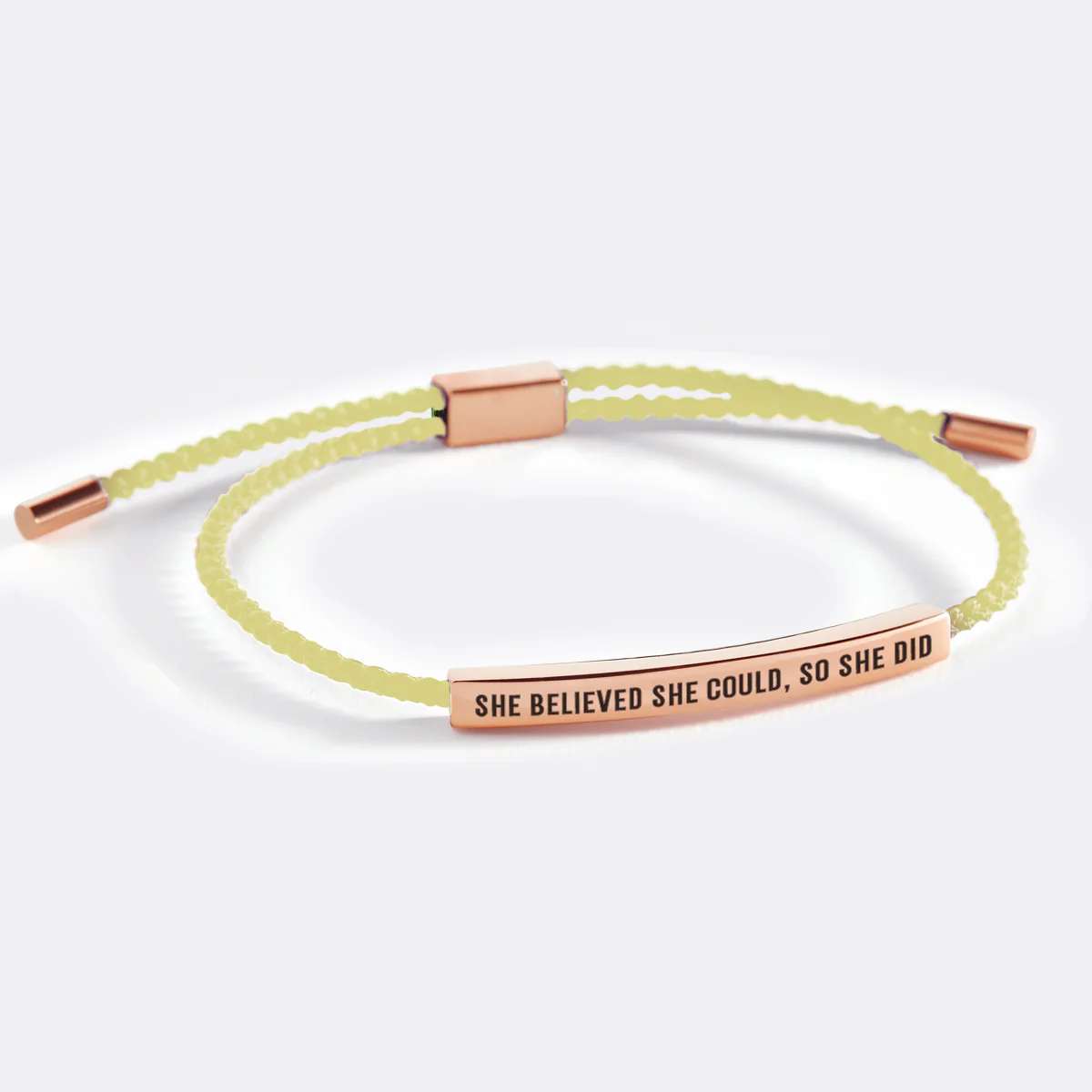 She Believed She Could, So She Did Inspire Bracelet - Image 25