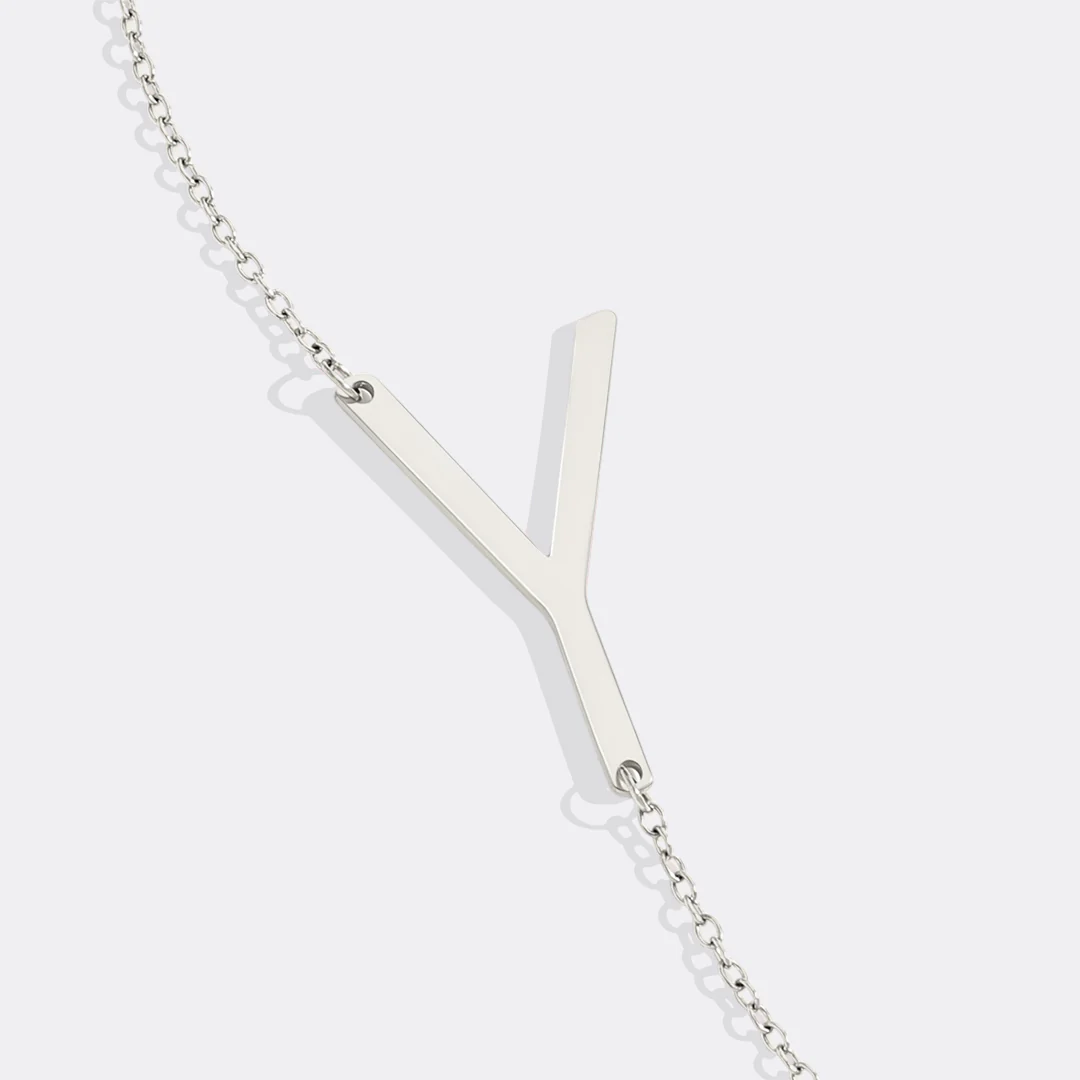 Statement Initial Necklace - Image 122