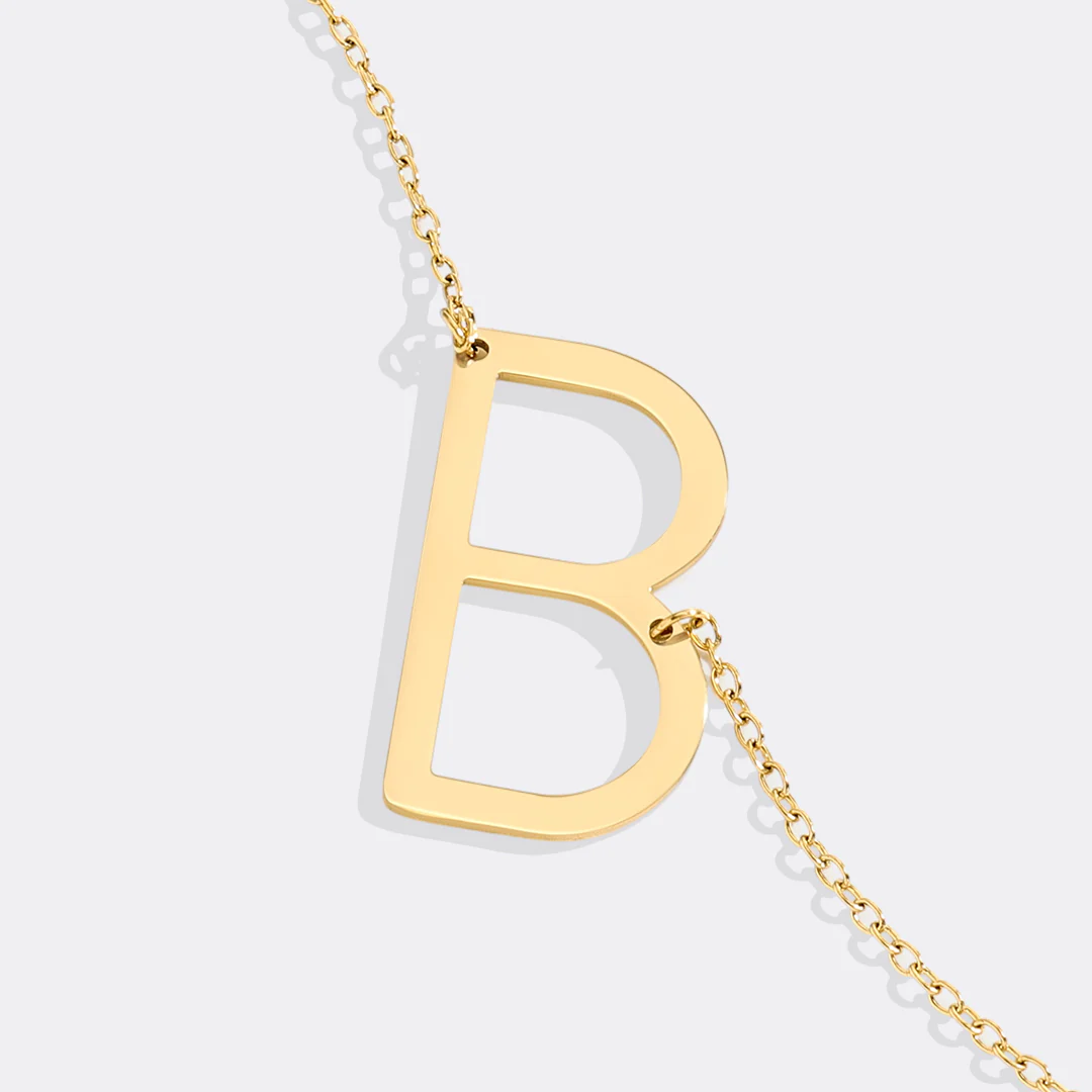Statement Initial Necklace - Image 57