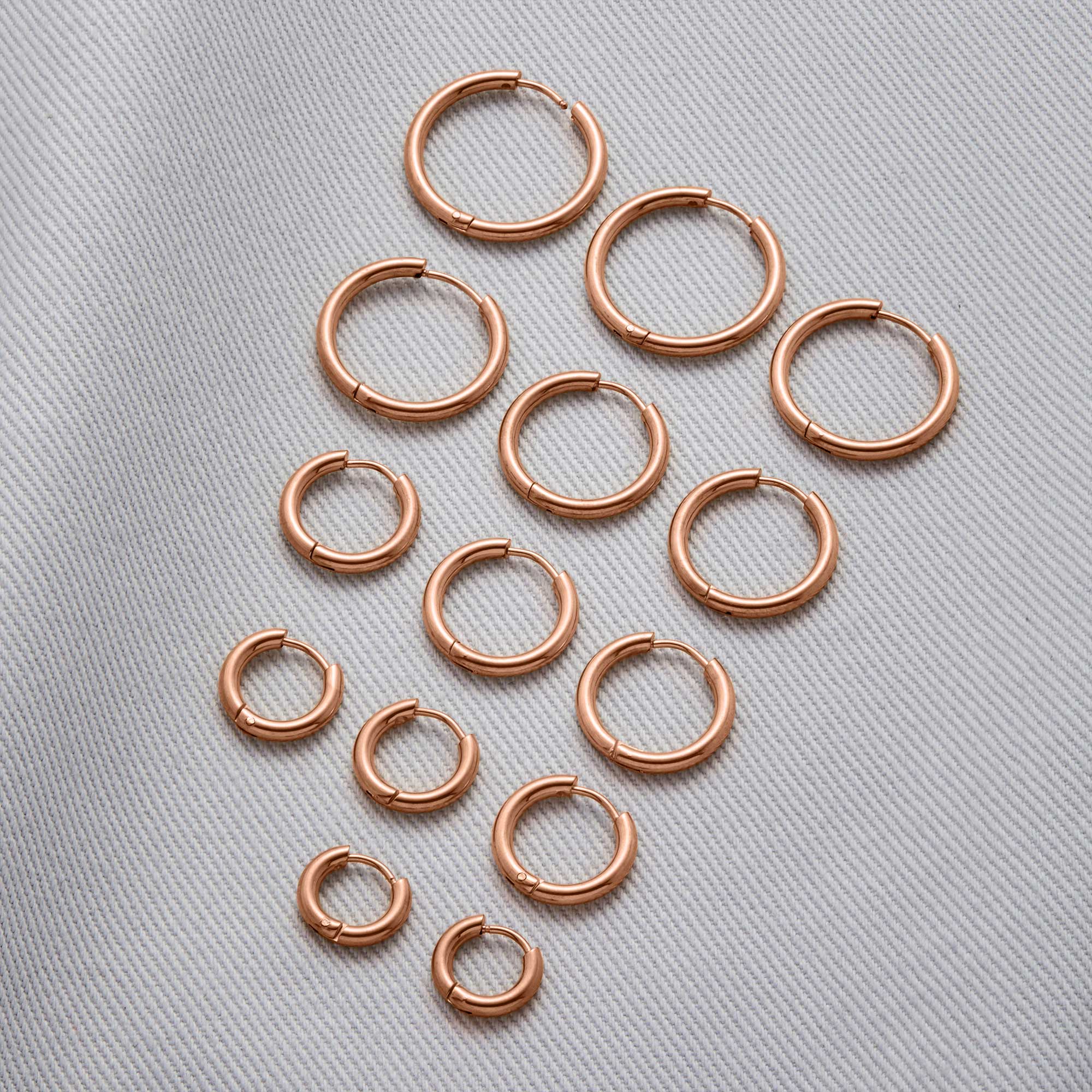 Small Hoop Earrings - Image 19