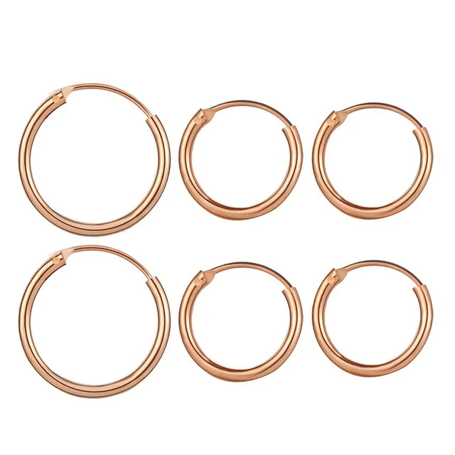 Small Hoop Earrings - Image 7