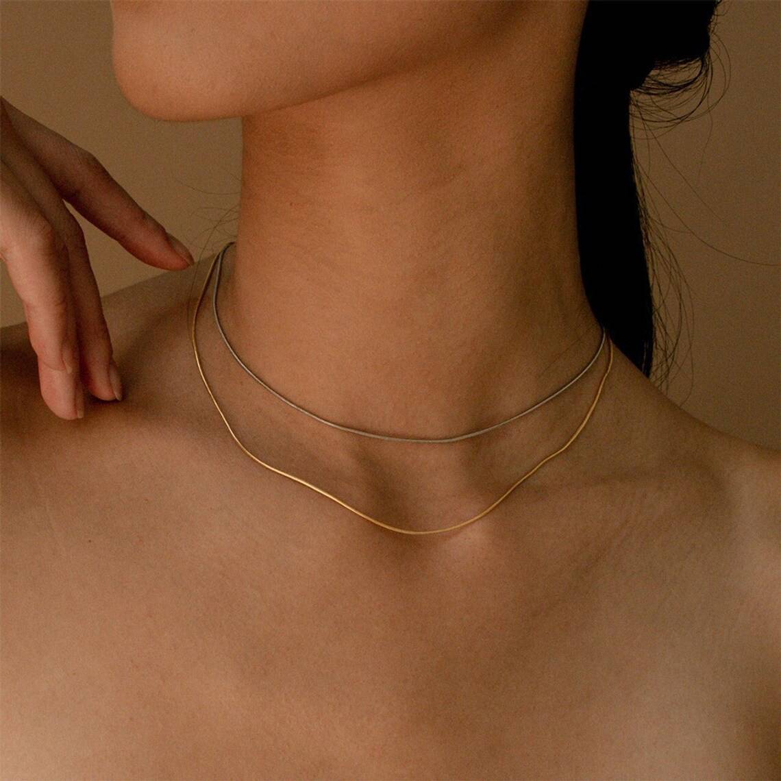 Snake Chain Necklace - Image 5