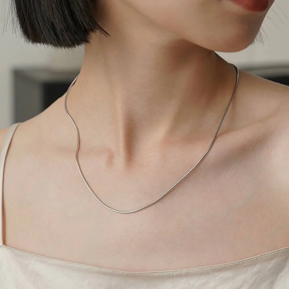 Snake Chain Necklace - Image 8