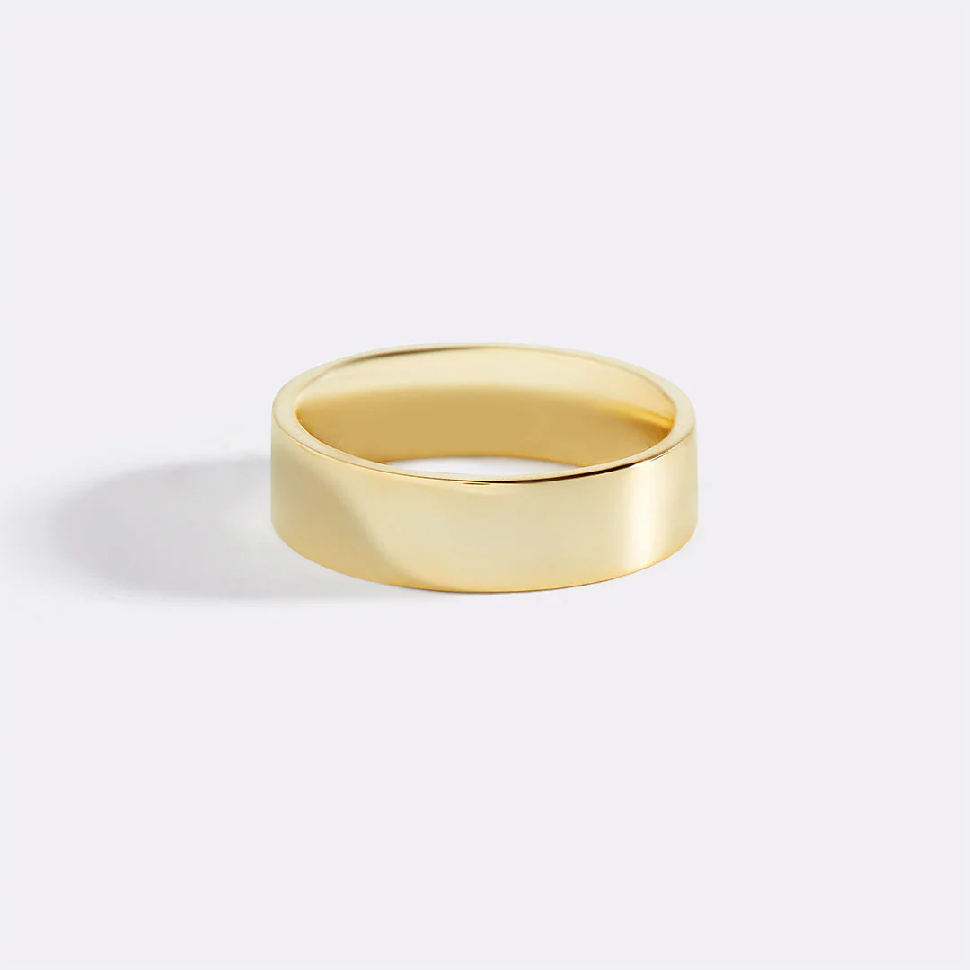 Gold Statement Stacking Ring - Image 5