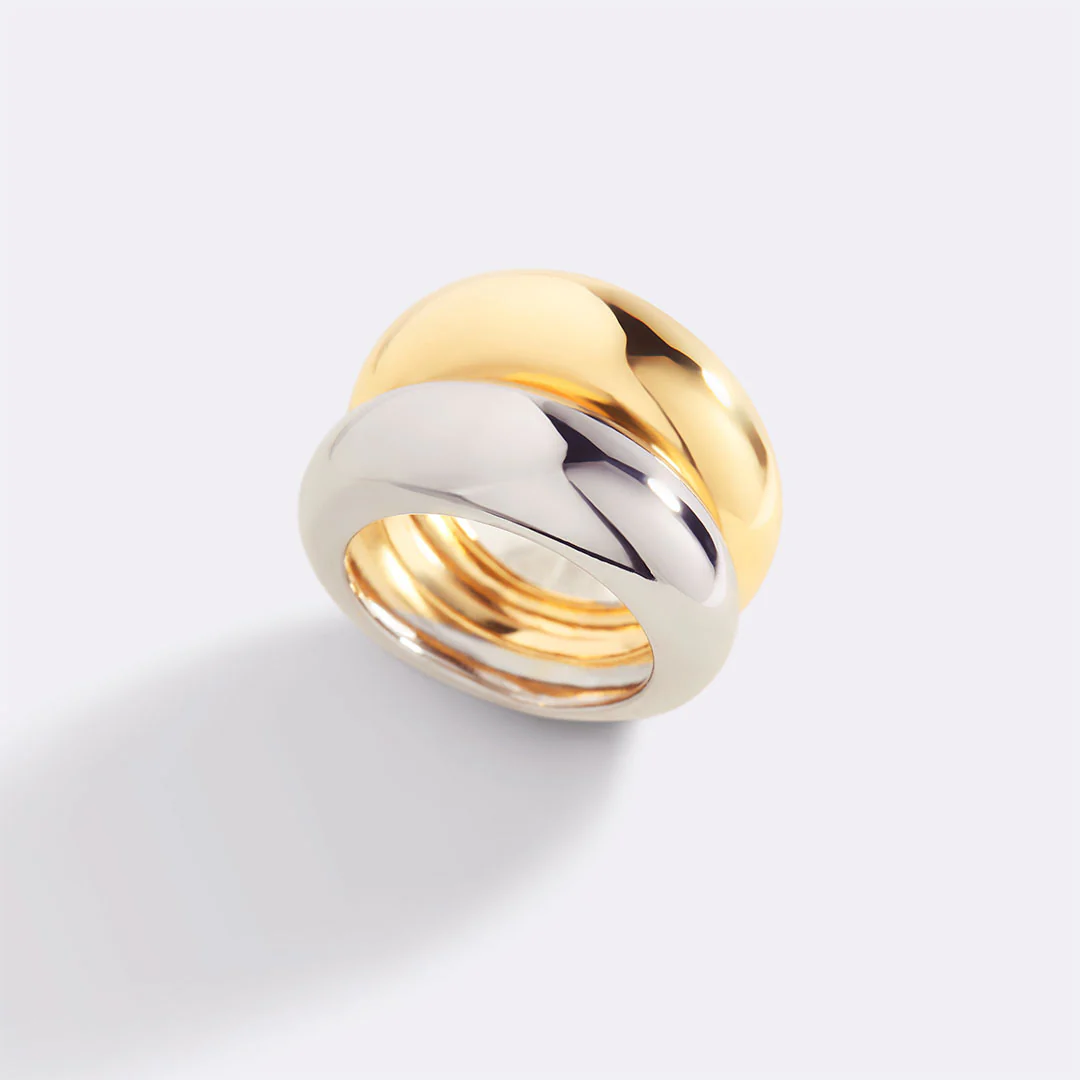 The Merge Mixed Metal Ring - Image 2