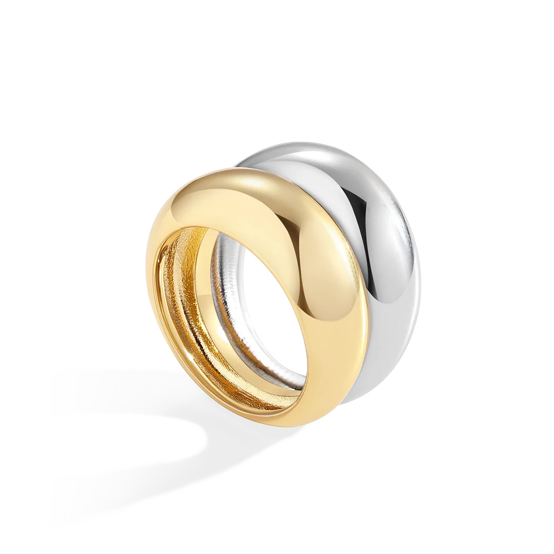 The Merge Mixed Metal Ring - Image 3