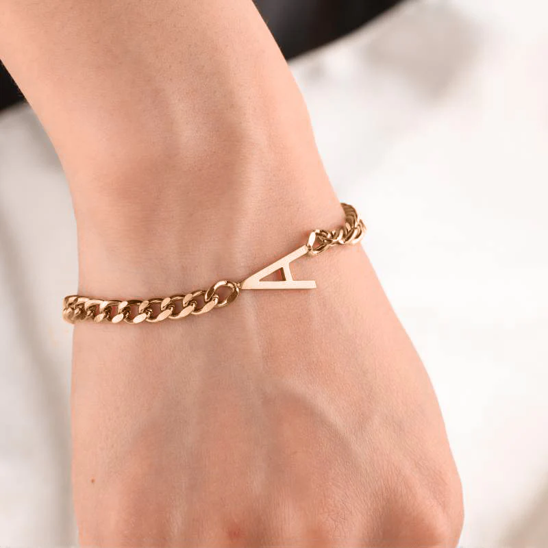 The Skinny Initial Bracelet - Image 12