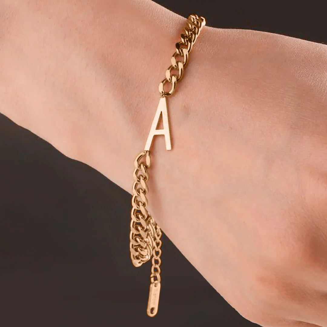 The Skinny Initial Bracelet - Image 36