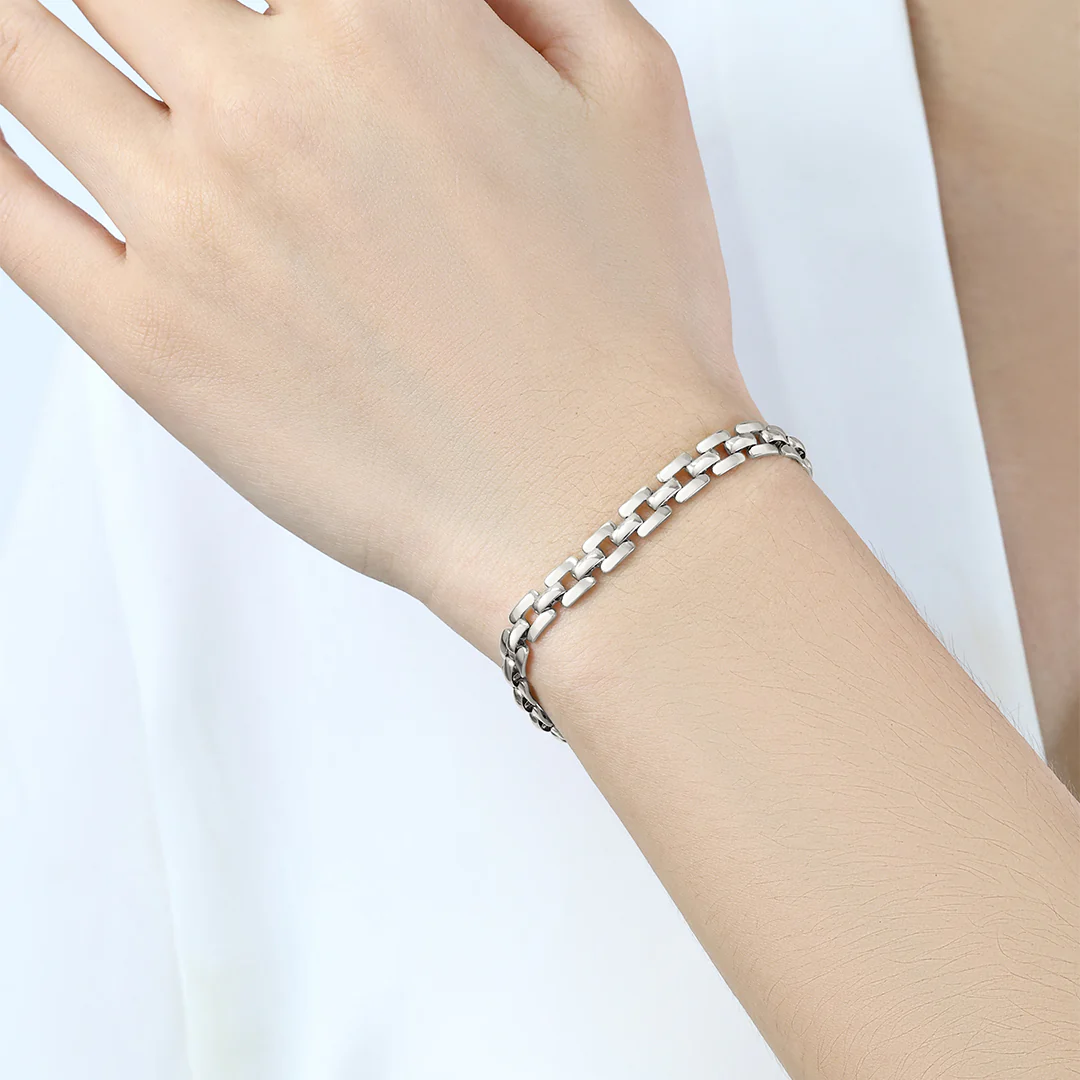 Timepiece Link Chain Bracelet - Image 10