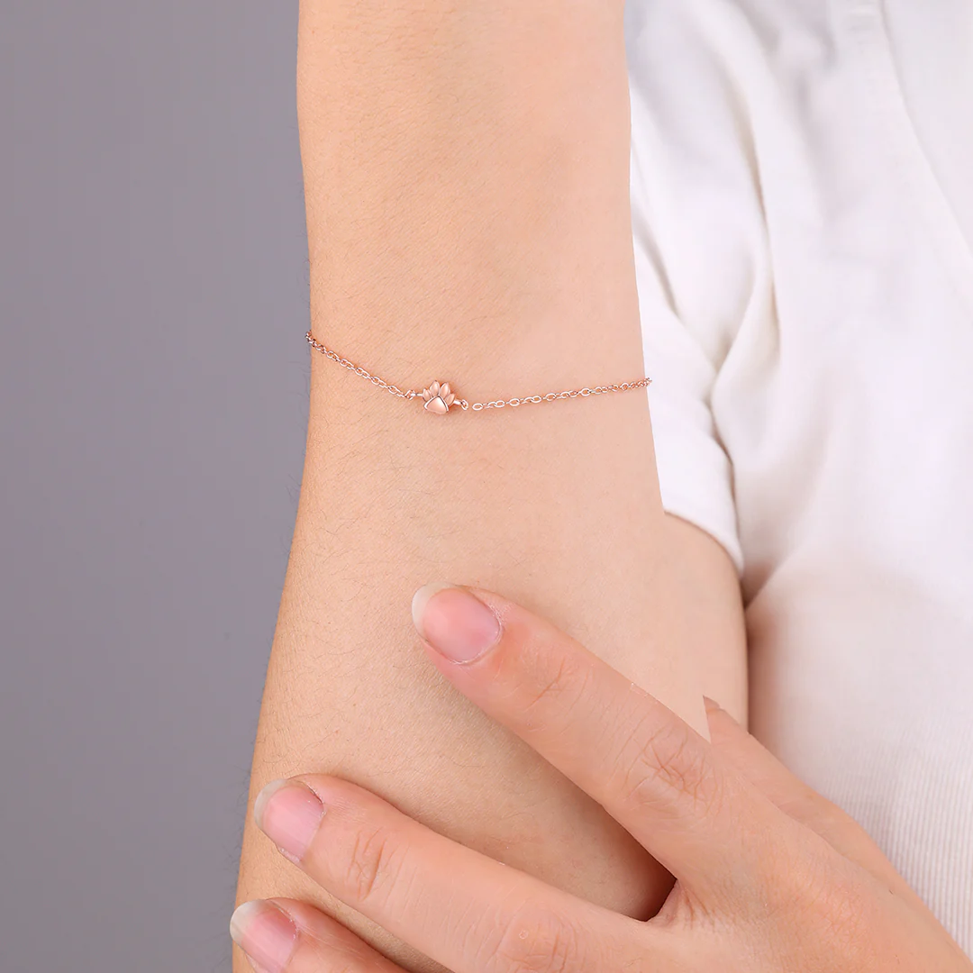 Tiny Pawprint Bracelet - Image 3
