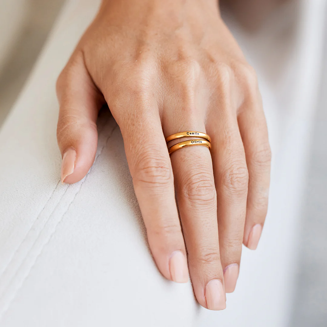Tiny Stackable Name Ring - Image 40
