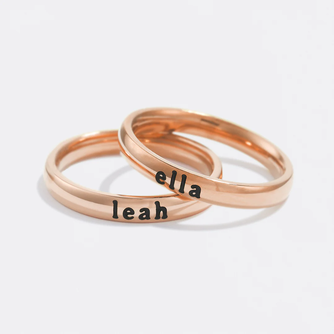 Tiny Stackable Name Ring - Image 44