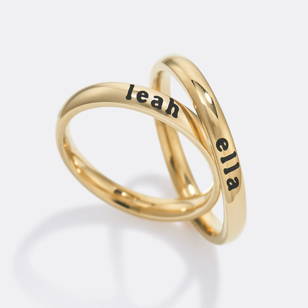 Tiny Stackable Name Ring - Image 46