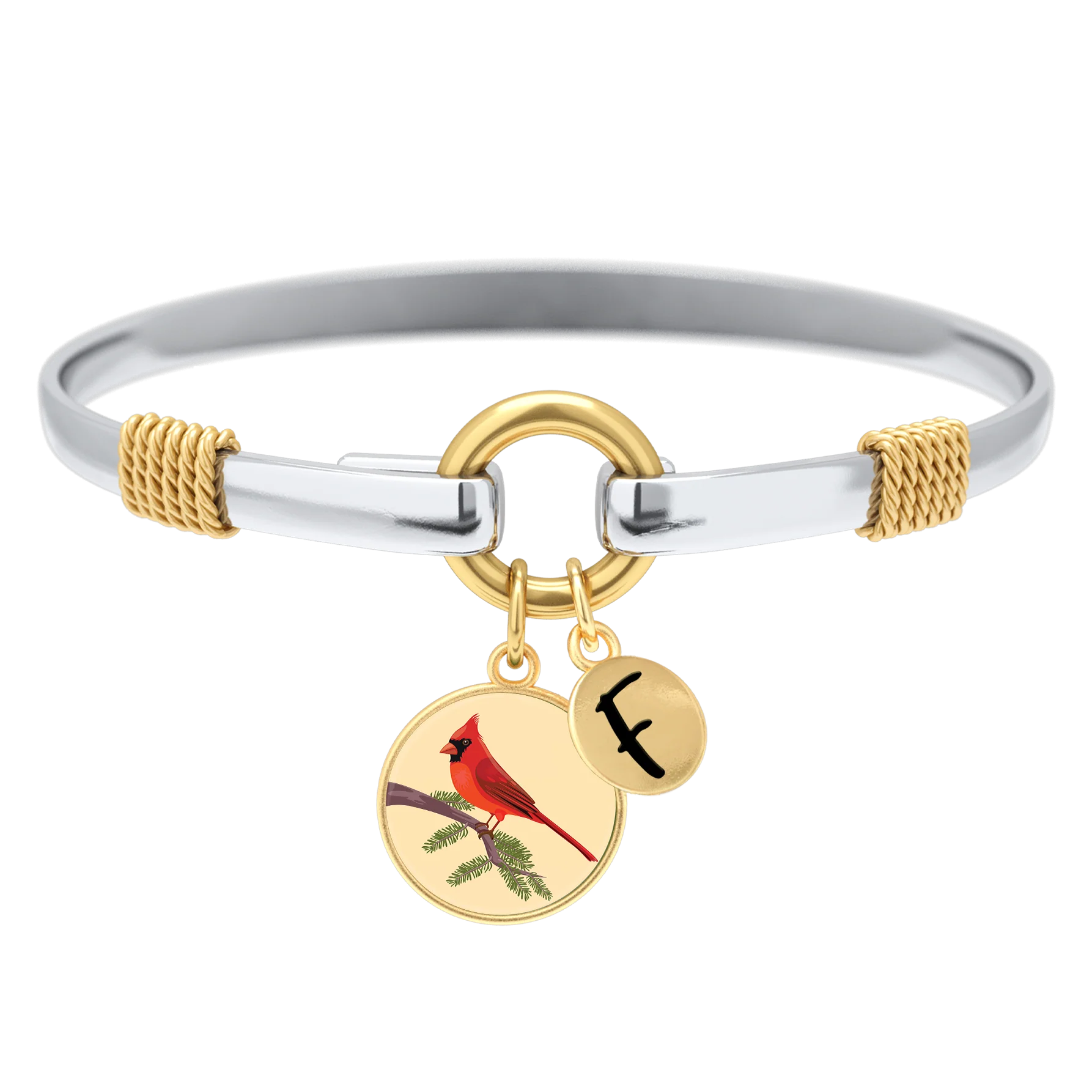 Cardinal - Two-Tone Custom Charm Bracelet - Image 11