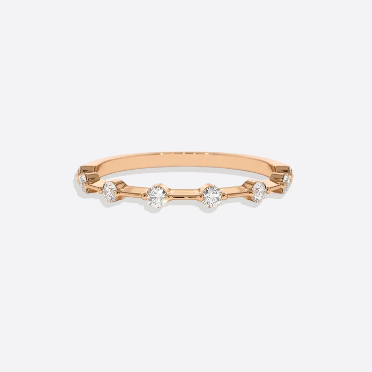 Ultra Thin Floating Eternity Ring - Image 10