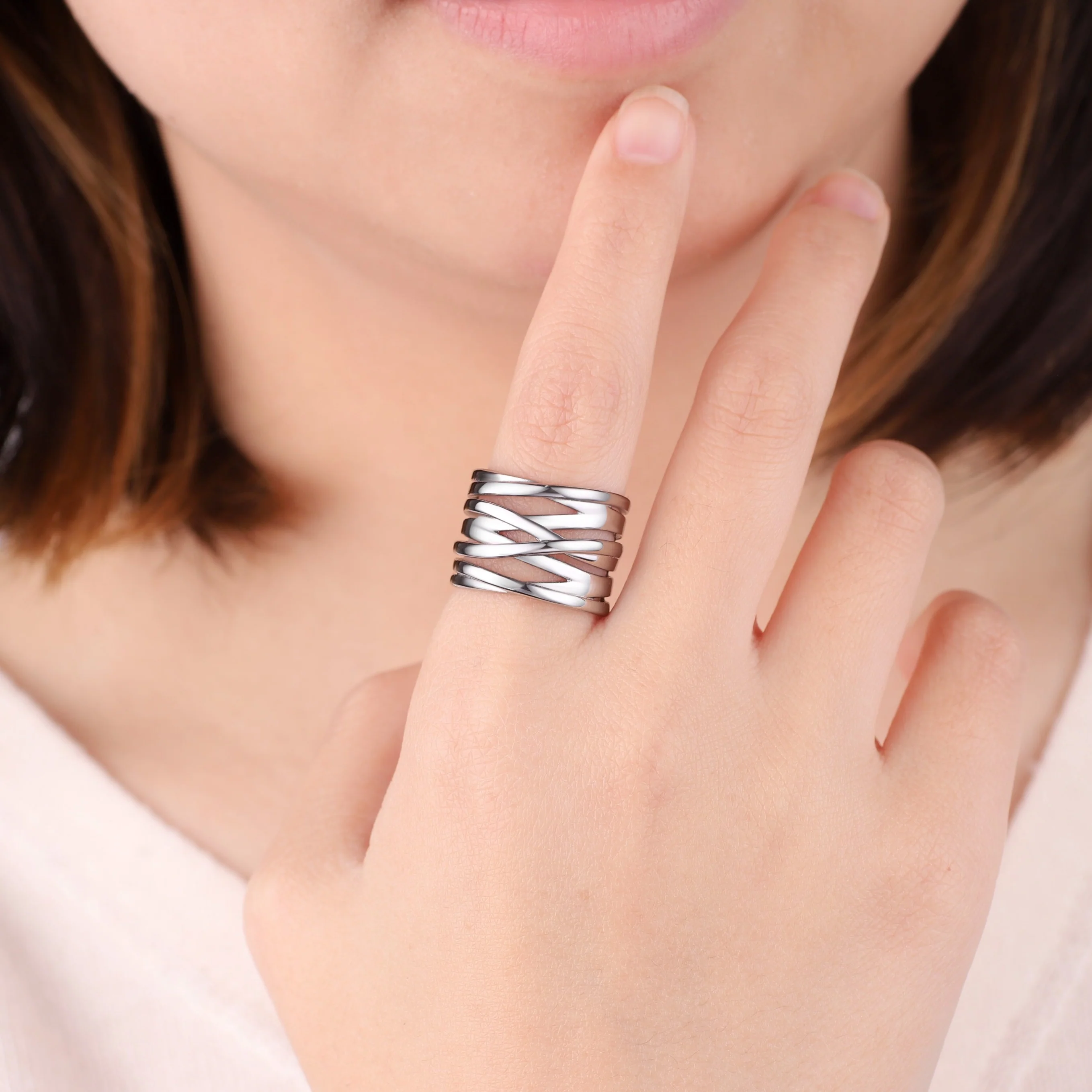 Wire Wrap Statement Ring - Image 3