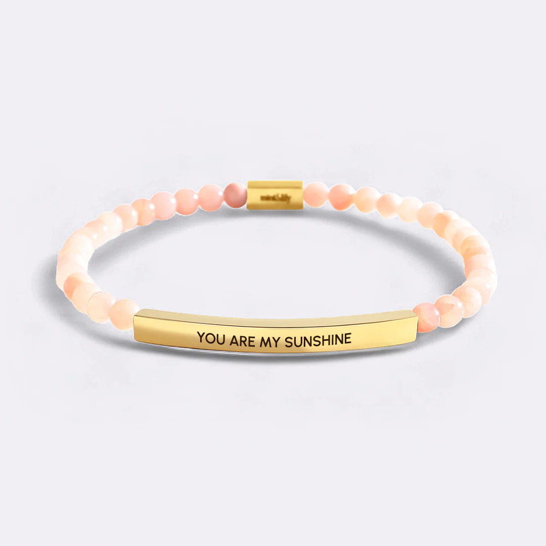You Are My Sunshine Beaded Inspire Bracelet - Image 3