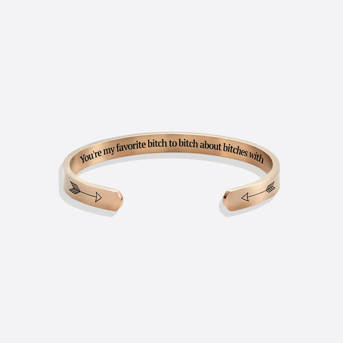 You're My Favorite Bitch To Bitch About Bitches With Personalizable Cuff Bracelet - Image 18