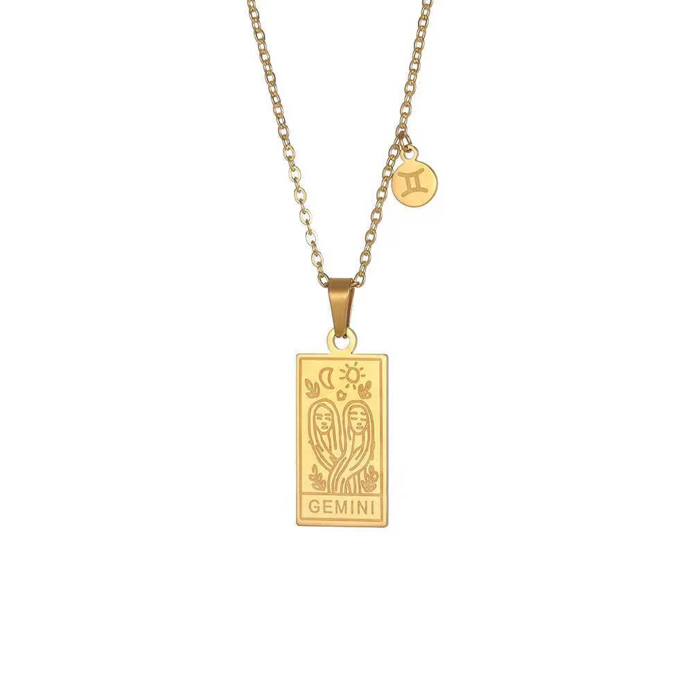Zodiac Card Necklace - Image 16