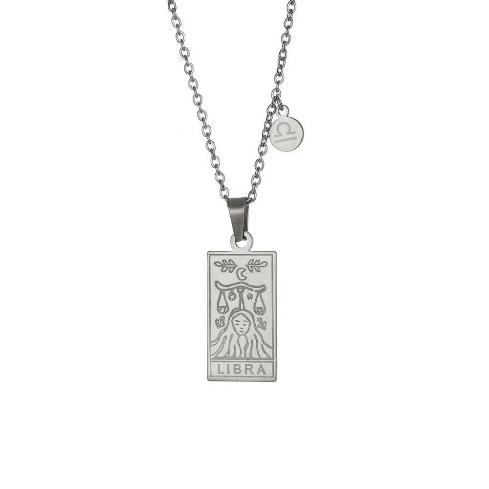 Zodiac Card Necklace - Image 34