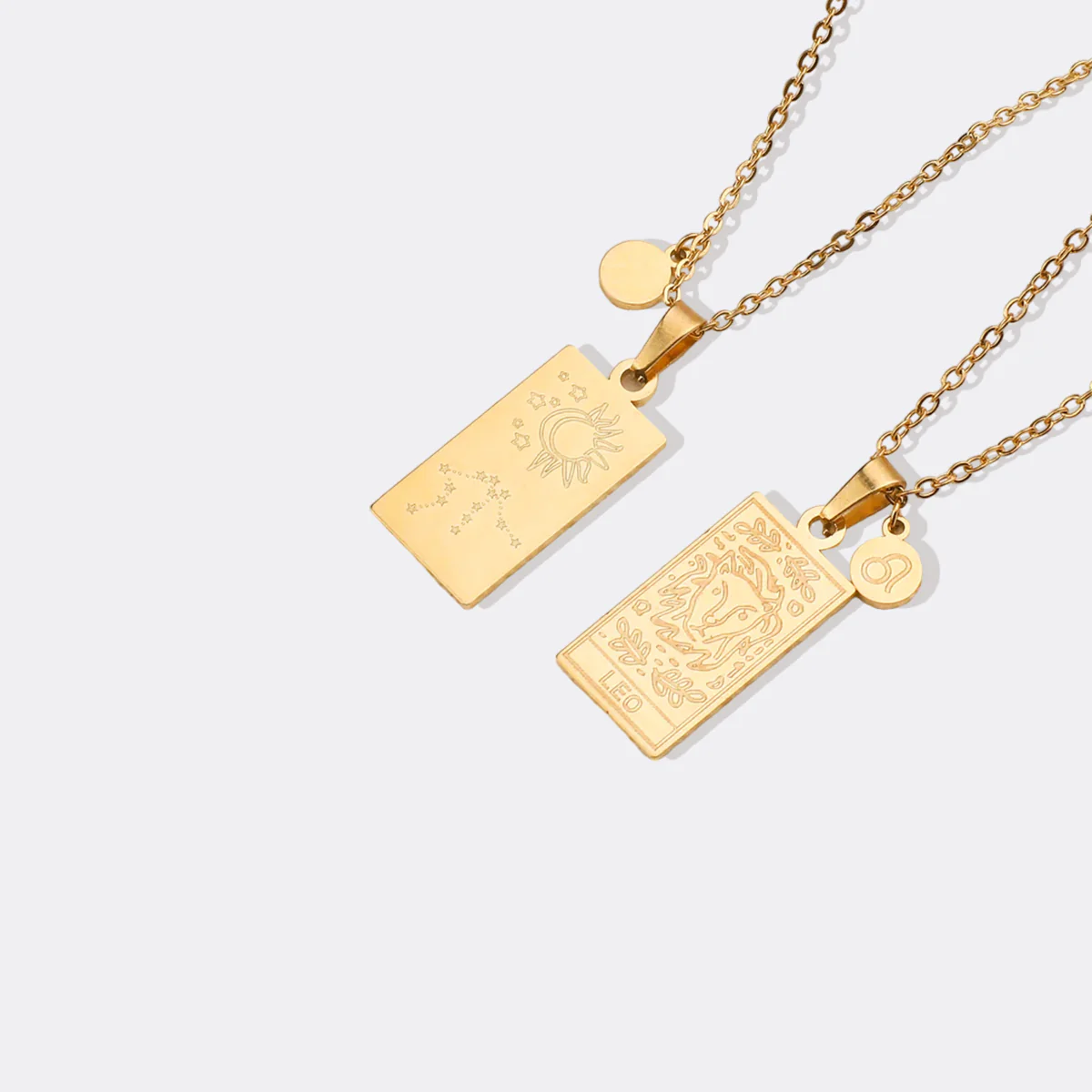 Zodiac Card Necklace - Image 37