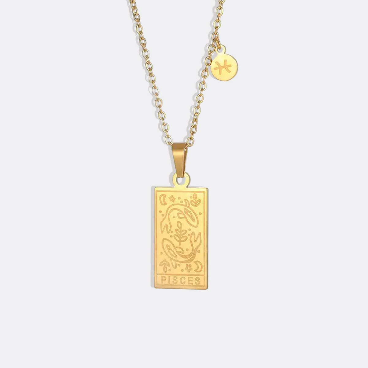 Zodiac Card Necklace - Image 47