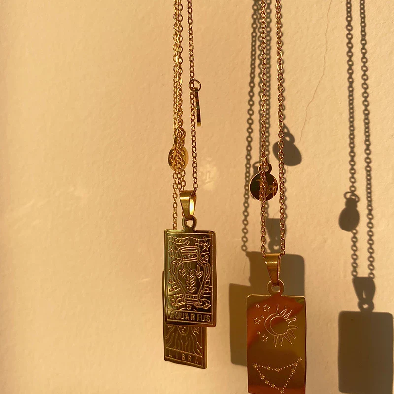 Zodiac Card Necklace - Image 6