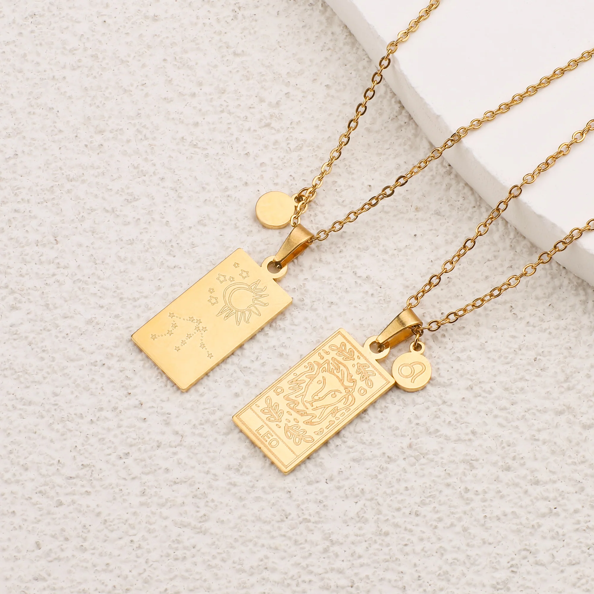 Zodiac Card Necklace - Image 9